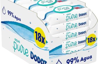 Dodot toallitas Aqua Pure 99% Agua 18 paquetes,  864 toallitas