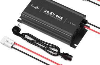 Timeusb cargador de batería LiFePO4 14,6V 40A