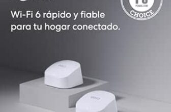 Router WiFi de Malla eero 6 de Amazon - Pack de 2