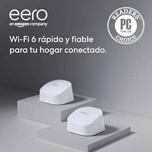 Router WiFi de Malla eero 6 de Amazon - Pack de 2