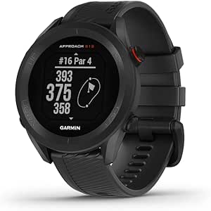 Garmin Approach S12 Reloj para Golf Negro