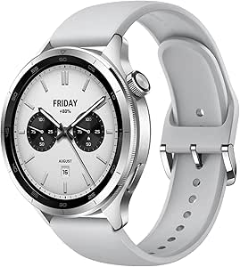 Xiaomi Watch S4 en color plata