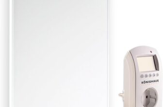 Calefactor de Infrarrojos Könighaus 600W – Calefacción Eficiente y Segura