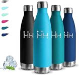 Botella de agua térmica acero inoxidable Grsta 500ml azul