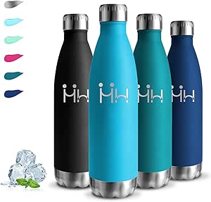 Botella de agua térmica acero inoxidable Grsta 500ml azul