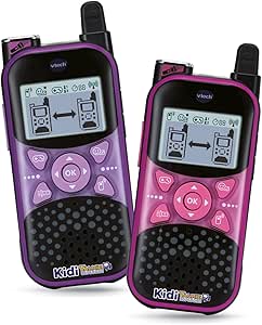 VTech KidiTalkie Explorer Walkie-Talkies Morado/Rosa