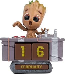 Calendario Perpetuo Groot 3D Marvel