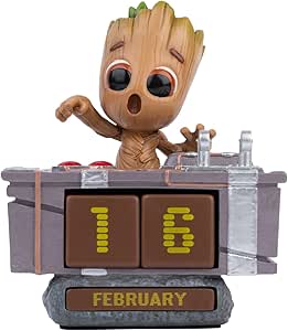Calendario Perpetuo Groot 3D Marvel