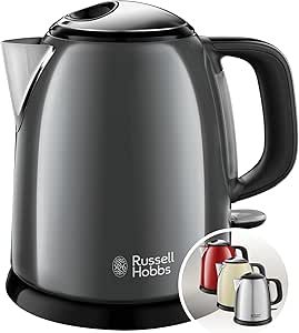 Russell Hobbs Hervidor Eléctrico Mini 1L Gris