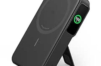 Anker MagGo Power Bank negro con pantalla inteligente