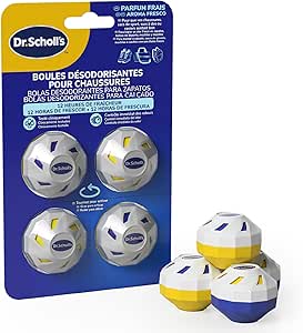 Dr. Scholl's Bolas Desodorantes x4