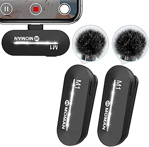 Micrófono inalámbrico Moman con conector Lightning