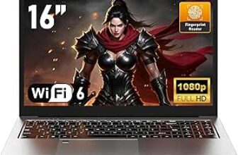 NAIKLULU Portátil Gaming 16 pulgadas