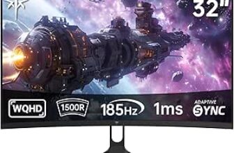 Monitor gaming KTC 32 pulgadas curvo