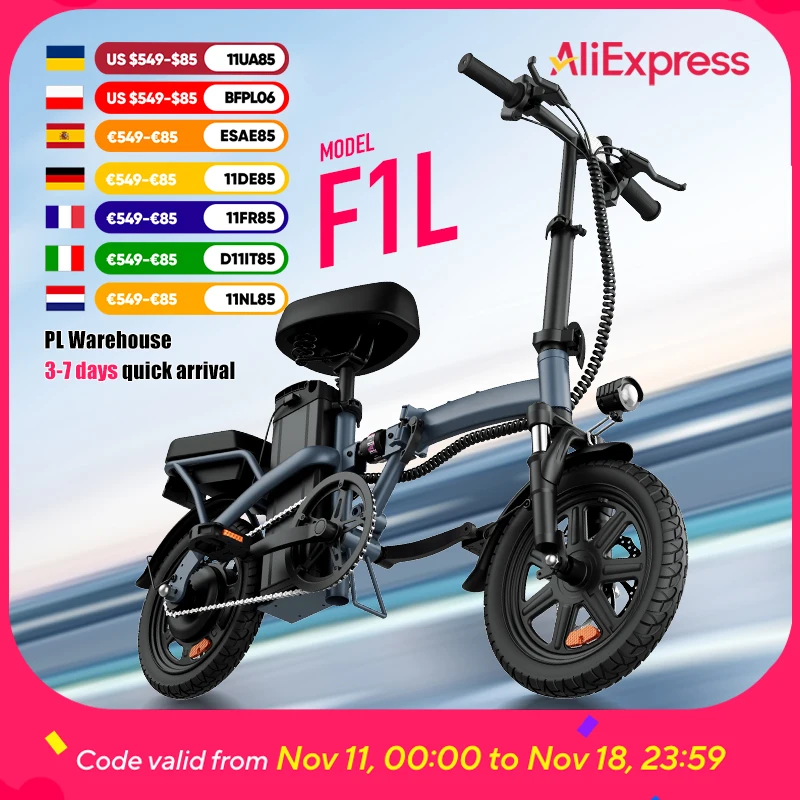 Bicicleta eléctrica plegable Naviga