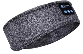 Diadema Elástica Bluetooth Gris