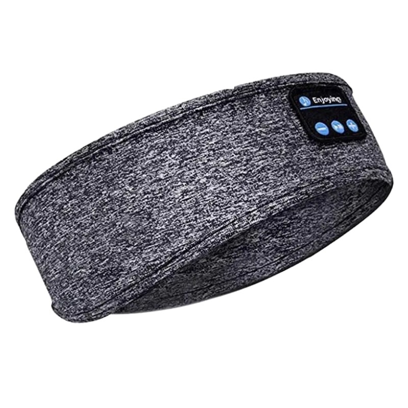 Diadema Elástica Bluetooth Gris