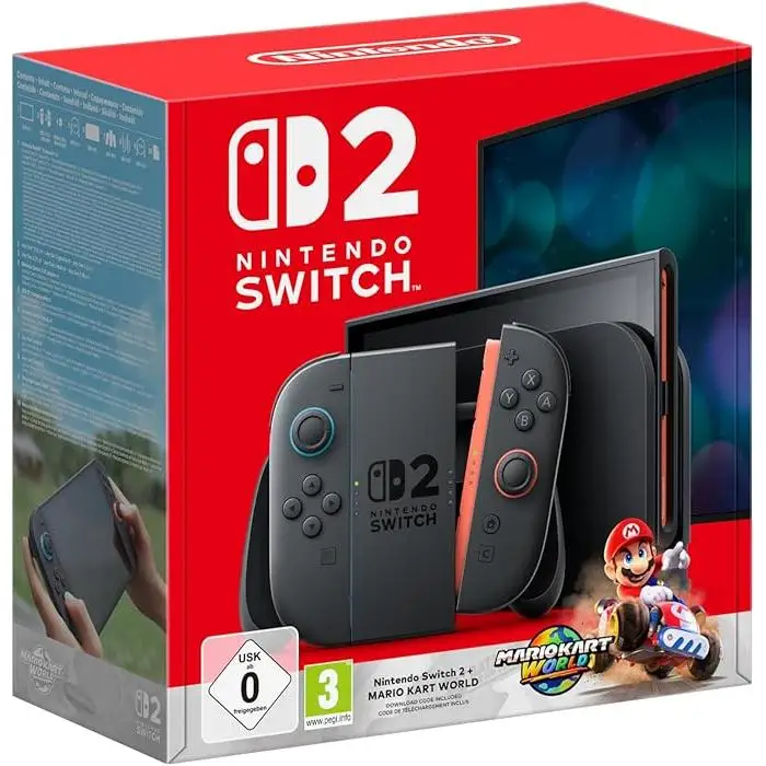 Nintendo Switch 2 con Mario Kart World
