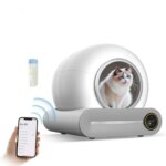 Caja de arena para gatos autolimpiante inteligente 65L