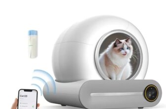 Caja de arena para gatos autolimpiante inteligente 65L