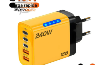 Cargador USB C PD 5 Puertos