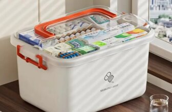 Botiquín médico de primeros auxilios multicapa