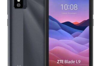 ZTE Blade L9 Gris - Vista frontal