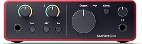 Focusrite Scarlett Solo 4.ª generación