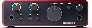 Focusrite Scarlett Solo 4.ª generación