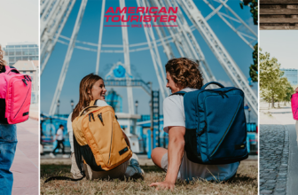 Mochila American Tourister Take2Cabin amarilla