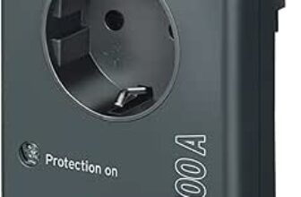 Brennenstuhl adaptador de enchufe con protección contra sobretensiones