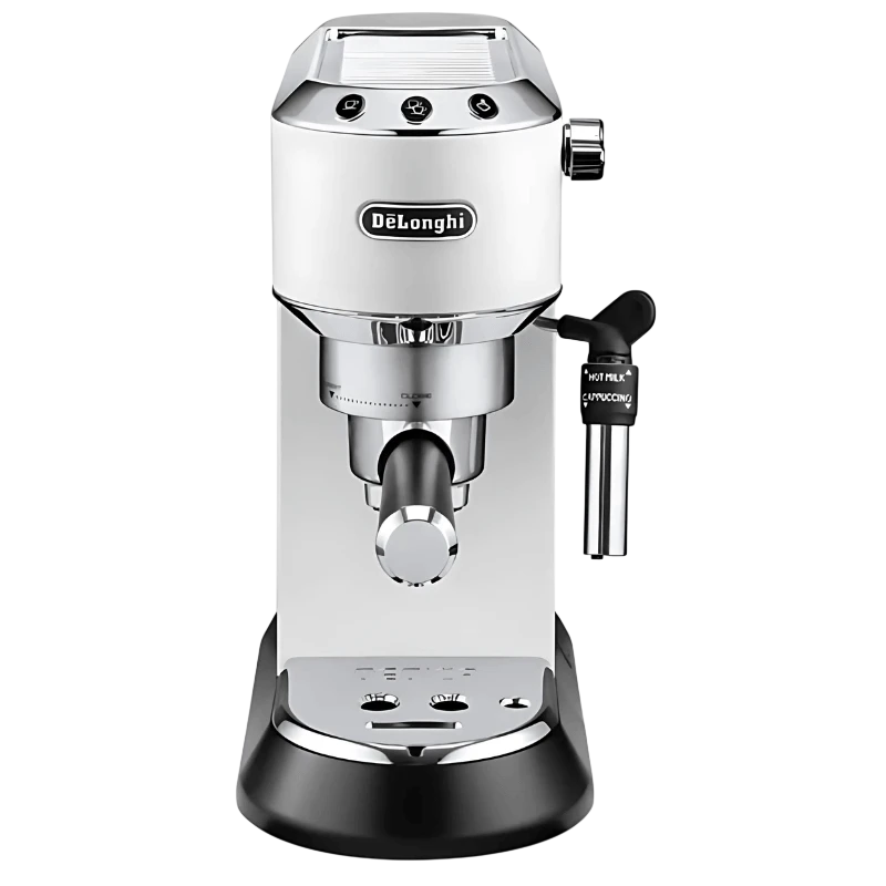 De'Longhi Dedica Style EC 685.W cafetera semi-automática en blanco