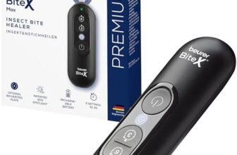 Beurer BiteX Max dispositivo para picaduras de insectos negro