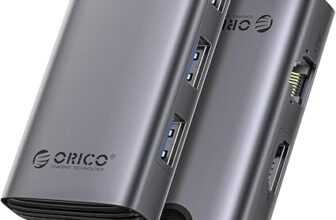 ORICO Docking Station 6 en 1 USB C Hub