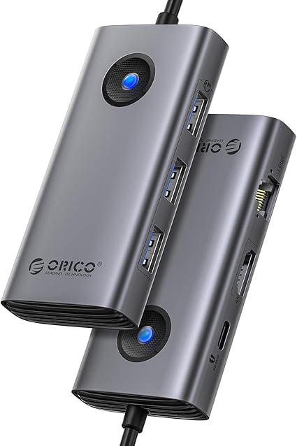 ORICO Docking Station 6 en 1 USB C Hub