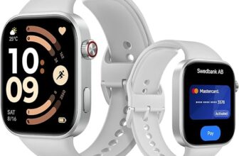 Xiaomi Redmi Watch 6 NFC de color gris en la muñeca