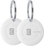 Pack de 2 localizadores Cellularline TRACY en color blanco