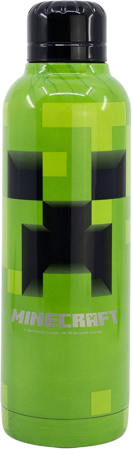 Botella térmica Minecraft Stor acero inoxidable