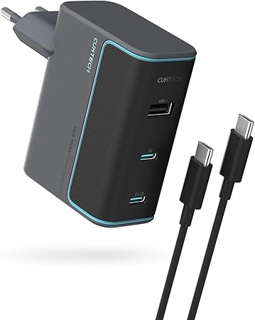 Cargador USB C CUKTECH 100W Negro