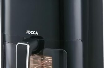 Freidora de Aire JOCCA 5L Negra con Ventana