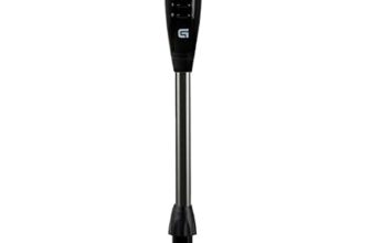 Ventilador de pie Grunkel negro con 5 aspas