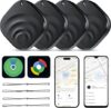 Pack de 4 localizadores TIMU Tagigo en color negro