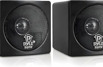 Altavoces Pyle Mini Cubo de estantería 3''