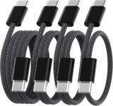 Pack de 4 cables USB-C Anysea de diferentes longitudes