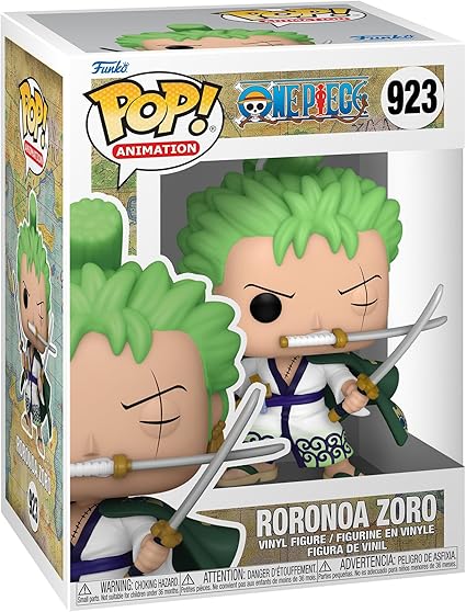 Funko Pop! One Piece - Roronoa Zoro - Figura de vinilo coleccionable