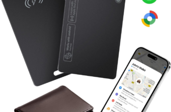 Tarjeta Rastreadora Lmrbelec: Compatible con Apple Find My y Google Find Hub para Carteras y Equipaje