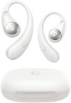 Auriculares Baseus Eli Sport 2 en color blanco, mostrados junto a su estuche de carga