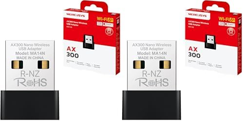 MERCUSYS MA14N USB Wi-Fi 6 AX300 Nano-Size Adapter