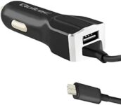 Cargador de coche Qoltec 12V-24V