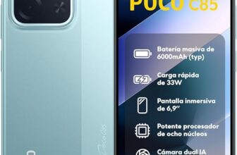Xiaomi Poco C85 smartphone en color verde